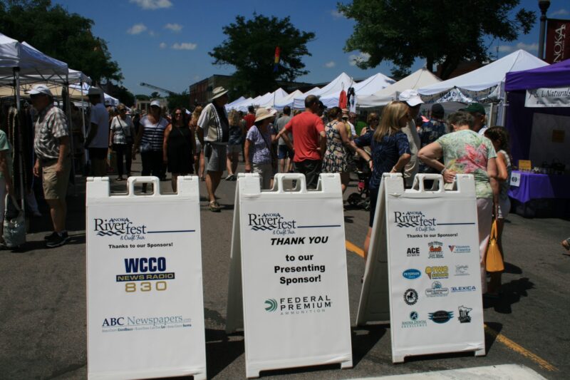 Sponsor Information Anoka Riverfest and Craft Fair